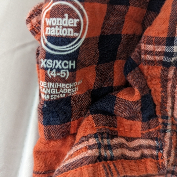 Kids flannel button down & pearl snap shirts - Picture 5 of 8